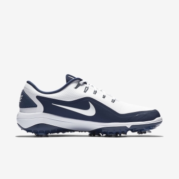 Nike React Vapor 2 - Golfsko - Hvide/Mørkeblå | DK-97937